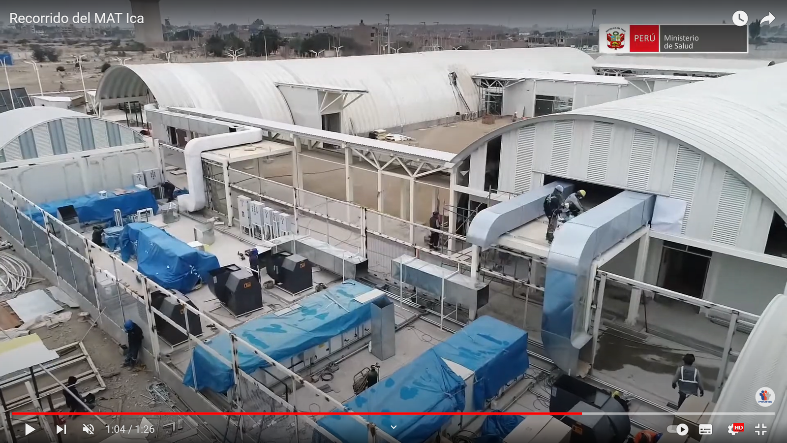 Instalaciones Mecánicas del Hospital Modular de ICA